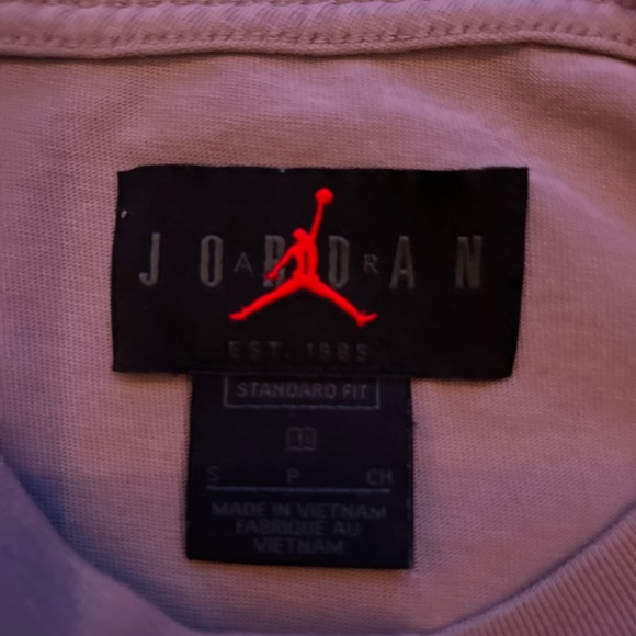 Travis Scott Cactus Jack x Jordan T-shirt Khaki/Desert small - Picture 5 of 5